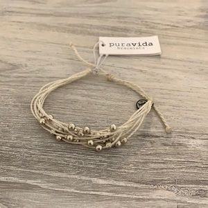 Puravida white bracelet
